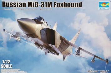 Советский опытный истребитель 1/72 МиГ-31М Foxhound (изделие 05) Trumpeter 01681 , сборная модель Трумпетер TR01681 фото