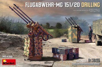 Немецкая зенитная установка 1/35 Flugabwehr-MG 151/20 MiniArt 35438 , сборная модель зу MG 151 Миниарт MA35438 фото