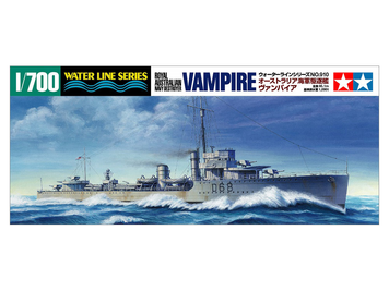 Британский эсминец 1/700 HMAS Vampire (D68) Tamiya 31910 , сборная модель эсминец Вампир Тамия TAM31910 фото