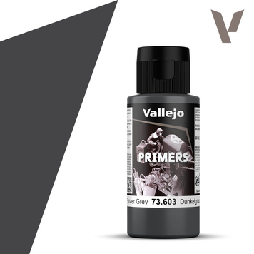Грунтовка Немецкий Танковый Серый 60 мл (German Panzer Grey RAL7021) Vallejo VAL 73603 VAL 73603 фото