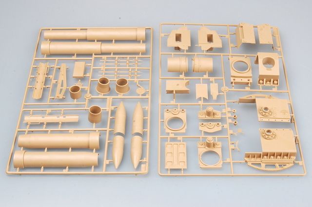 Німецька самохідна мортира 1/35 M&ouml;rser Karl Ger&auml;t 041 Trumpeter 00215 , збірна модель мортира Трумпетер TR00215 фото