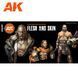 Набор акриловых красок Цвета Кожи И Тона Кожи (Flesh And Skin Colors 3G) 6 шт AK-Interactive AK11621 AK11621 фото 2