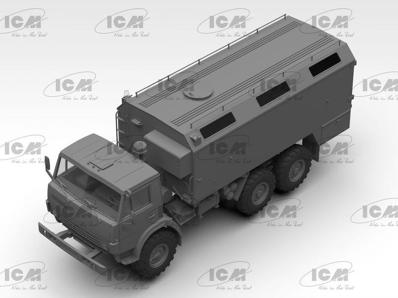 Збірна модель ICM 1/35 АР-2 (43105), Пожежний рукавний автомобіль (35003) ICM35003 фото