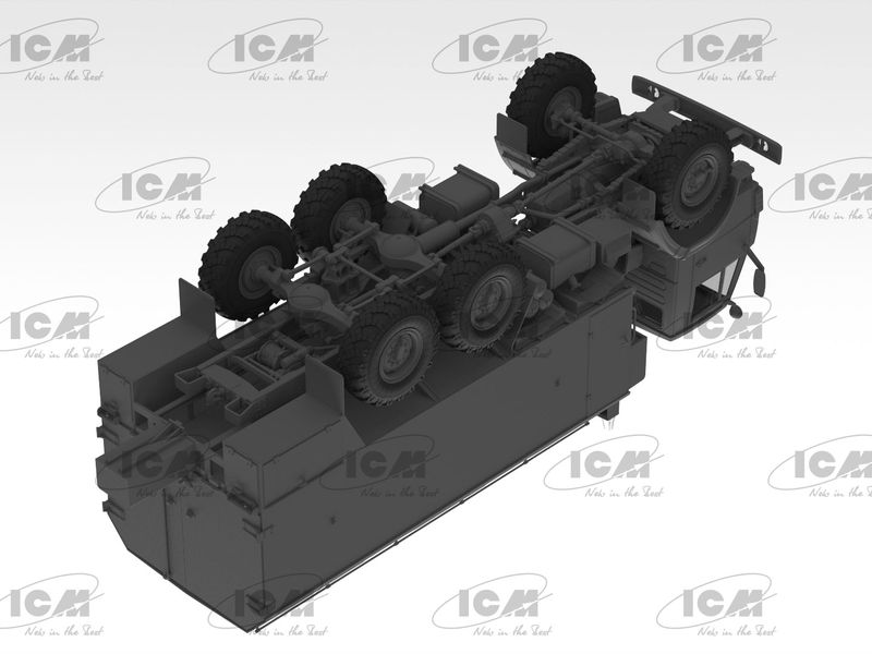 Збірна модель ICM 1/35 АР-2 (43105), Пожежний рукавний автомобіль (35003) ICM35003 фото