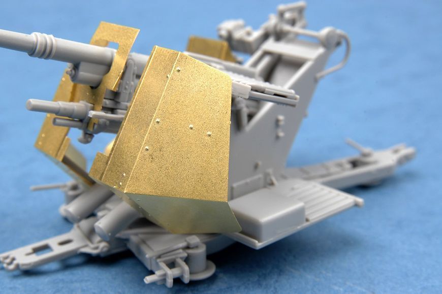 Німецька зенітна установка 1/35 3,7 cm Flak 37 Trumpeter 02310 , збірна модель ЗУ Флак Трумпетер TR02310 фото