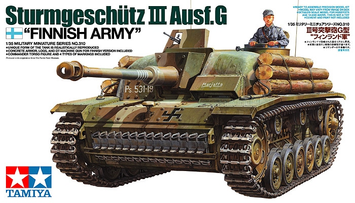 Немецкий истребитель танков 1/35 Sturmgesch&uuml;tz III Ausf.G Финляндия Tamiya 35310 , сборная модель штуг Тамия TAM35310 фото