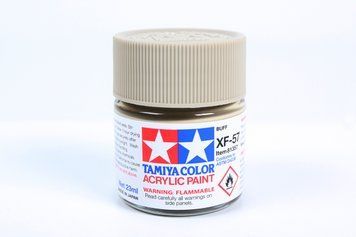 Акрилова фарба ACRYLIC XF-57 BUFF &mdash; Пісочно-бежевий Tamiya 81357 TAM81357 фото