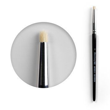 Пензель з синтетичного ворсу для сухих технік Abteilung 502 Dry Brush № 2 ABT855-2 ABT855-2 фото