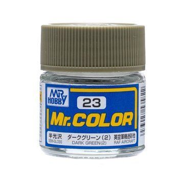 Акрилова фарба Mr.Color Темно-зелений (2) (Dark Green (2)) Mr.Hobby C023 C023 фото
