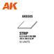 Полістирольна стріпса для моделювання (Styrene Strip) 0.30 x 4.00 x 350 мм 10 шт AK-Interactive AK6505 AK6505 фото 3