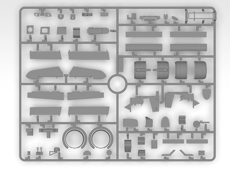 Сборная модель ICM 1/48 Bristol Beaufort Mk.I. Бомбардировочный налет 48314 ICM48314 фото