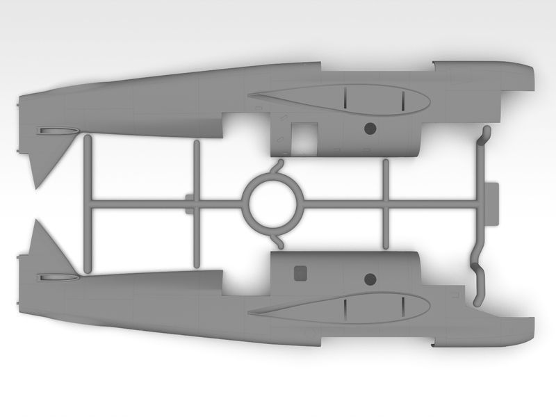Сборная модель ICM 1/48 Bristol Beaufort Mk.I. Бомбардировочный налет 48314 ICM48314 фото