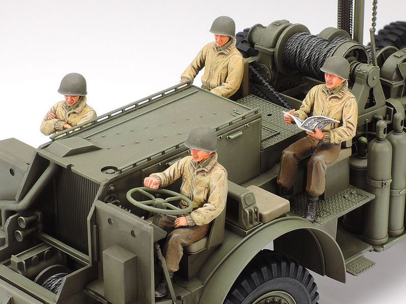 Американский тягач с прицепом 1/35 M26 Dragon Wagon Tamiya 35230 , сборная модель тягач Драгон вагон Тамия TAM35230 фото