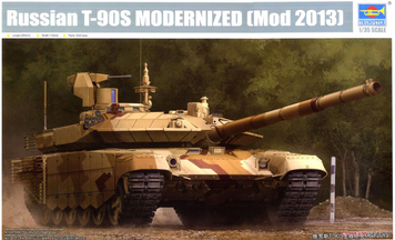 Основний бойовий танк 1/35 Т-90С мод. 2013 Trumpeter 09524 , збірна модель обт Трумпетер TR09524 фото