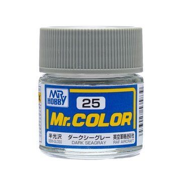 Акрилова фарба Mr.Color Морський темно-сірий (Dark Seagray) Mr.Hobby C025 C025 фото
