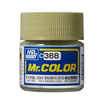 Акрилова фарба Mr.Color Небесний BS381C/210 (Sky BS381C/210) Mr.Hobby C368 C368 фото