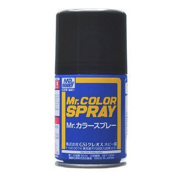 Акрилова фарба Mr.Color Spray Металік Чорний (Metal Black) Mr.Hobby S078 S078 фото