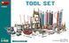 Ремонтне обладнання для майстерні 1/48 Tool Set MiniArt 49013 , збірна модель інструмент Мініарт MA49013 фото 1