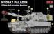 Збірна модель 1/35 американська самохідна артилерійська установка Паладін M109A7 155 мм з робочими траками Rye Field Model RFM 5129 RM-5129 фото 2
