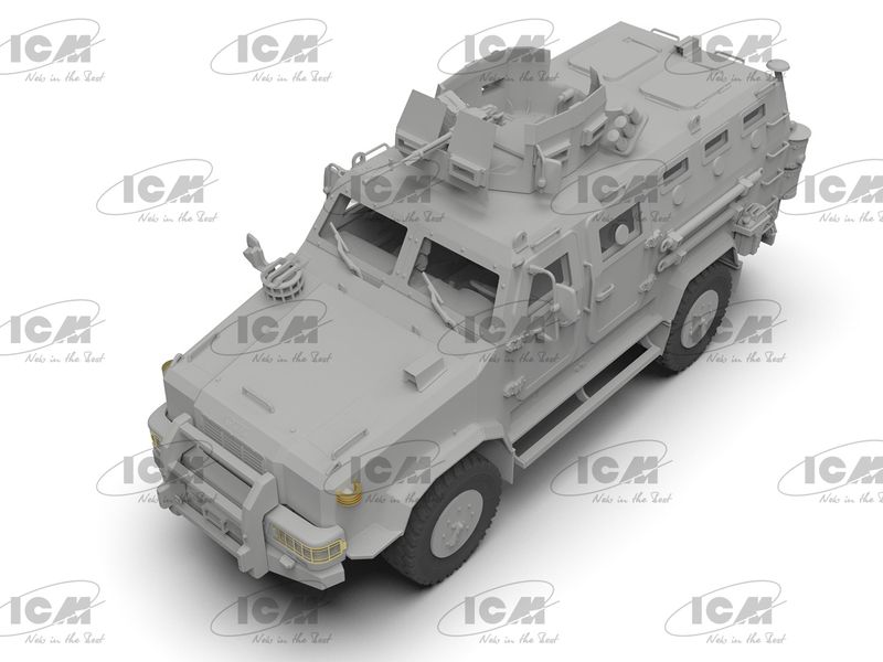 Збірна модель ICM 1/35 "Козак-2", український бронеавтомобіль MRAP-класу (35014) ICM35014 фото