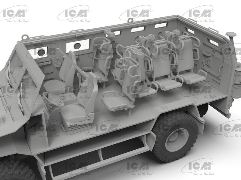 Сборная модель ICM 1/35 "Козак-2", украинский бронеавтомобиль MRAP-класса 35014 ICM35014 фото