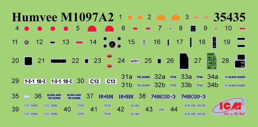 Мисливці за дронами 1/35 Humvee M1097A2 з ДШКМ та ПЗРК-розрахунком ICM DS3531 , збірна модель антидрон ICMDS3531 фото