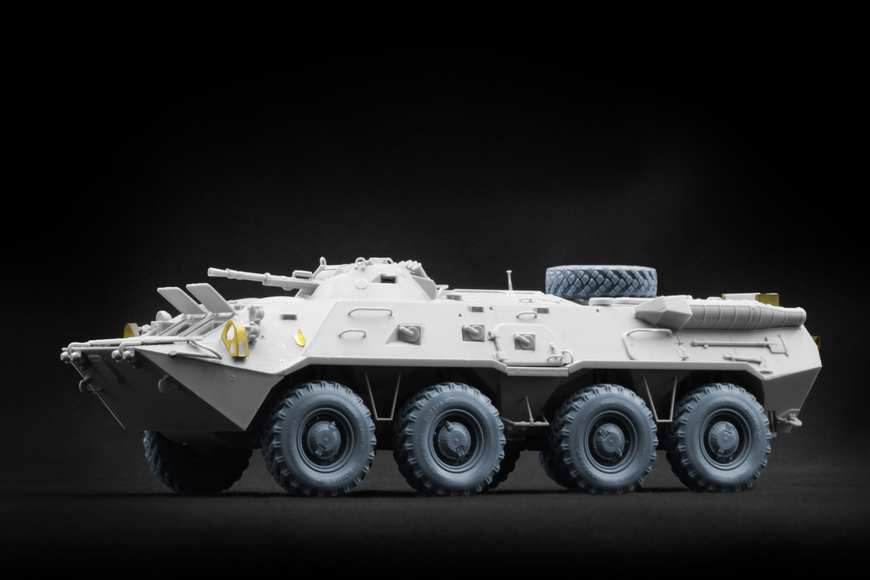 Набір деформованих коліс 1/35 KI-113 для БТР-80 (Trumpeter) Scale X WM-35035W , набір деталювання Скейл Х WM-35035W фото
