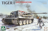 Немецкий тяжелій танк 1/35 Tiger I Pz.Kpfw.VI Ausf.E Takom 2196 , сборная модель танка Тигр Таком TK2196 фото