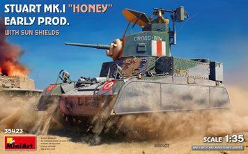 Американський легкий танк 1/35 Стюарт (Stuart Mk.I Honey Early Prod) MiniArt 35423 , збірна модель Мініарт MA35423 фото
