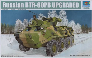 Радянський бронетранспортер 1/35 БТР-60ПБМ Trumpeter 01545 , збірна модель бтр Трумпетер TR01545 фото