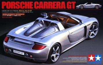 Німецький спортивний автомобіль 1/24 Porsche Carrera GT Tamiya 24275 , збірна модель Порше Каррера Тамія TAM24275 фото