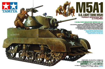 Американський легкий танк 1/35 M5A1 з мінометниками Tamiya 35313 , збірна модель танк Стюарт Тамія TAM35313 фото