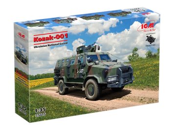 Сборная модель ICM 1/35 "Козак-001" Национальная гвардия Украины 35015 ICM35015 фото