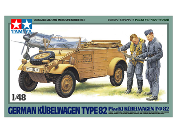 Німецький автомобіль 1/48 K&uuml;belwagen Type 82 Pkw.K1 Tamiya 32501 , збірна модель автомобіль Кубельваген Тамія TAM32501 фото