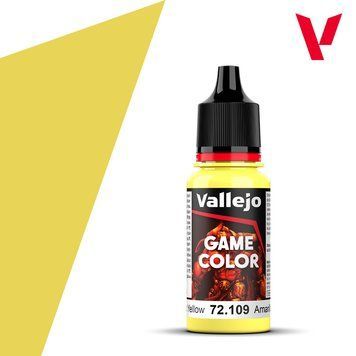Акрилова фарба Токсичний жовтий (Toxic Yellow) Vallejo VAL 72109 VAL 72109 фото