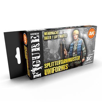 Набір акрилових фарб Уніформа Splittermuster (Splittermuster Uniform 3G) 6 шт AK-Interactive AK11624 AK11624 фото