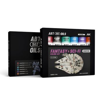 Набір олійних фарб Фентезі Та Наукова Фантастика &ndash; Abt 502 Oils (Fantasy & Sci-Fi Colors Set - Abt 502 Oils) AK-Interactive AKABT310 AKABT310 фото