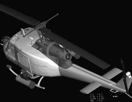 Сборная модель 1/72 американский вертолет UH-1C Huey HobbyBoss HB87229 HB87229 фото