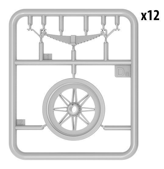 Railroad Wheels MiniArt 35607 MA35607 фото