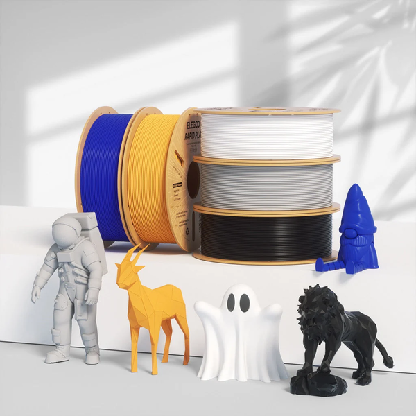 Филамент / Пластик ELEGOO Rapid PLA+ Filament &Oslash;1.75 мм - Серый (Grey) 1 кг 50.203.0116 фото