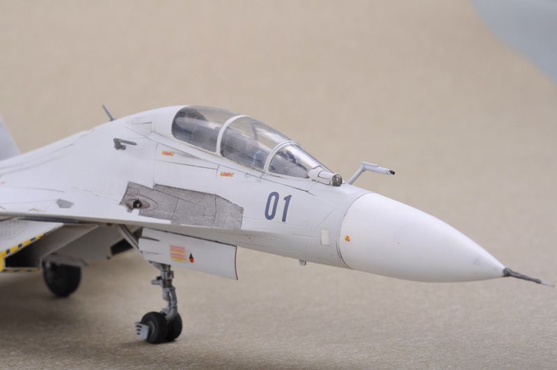 Збірна модель 1/72 винищувач Су-30МКК "Флангер G" (Su-30MKK Flanker G) Trumpeter 01659 TR01659 фото