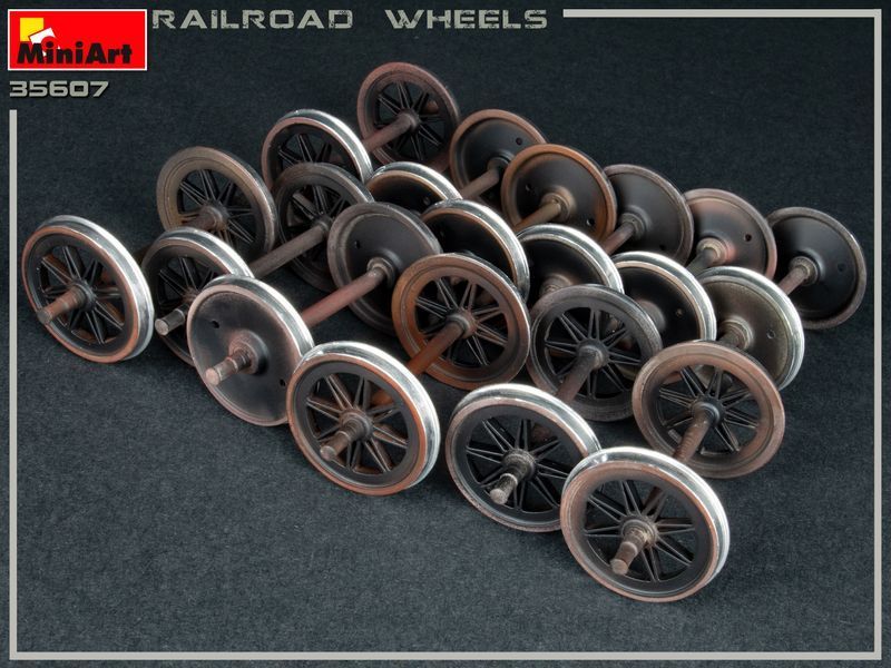 Railroad Wheels MiniArt 35607 MA35607 фото