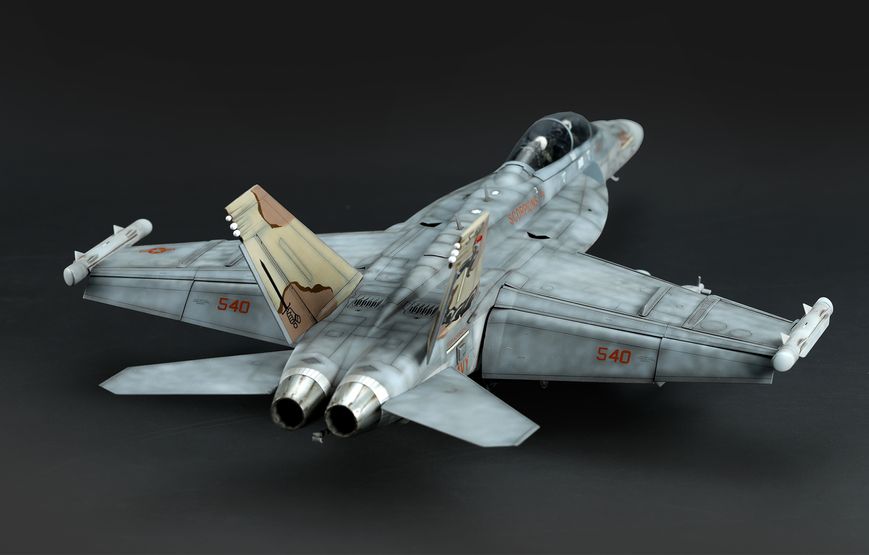 Збірна модель 1/48 Реактивний літак Boeing EA-18G Growler Meng Model LS-014 LS-014 фото