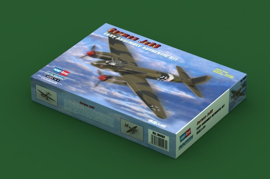 Німецький багатоцільовий винищувач 1/72 Junkers Ju 88C-6 HobbyBoss 80297 , збірна модель Юнкерс Хобібос HB80297 фото