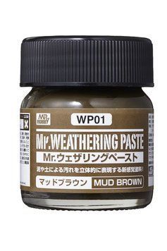Засіб для створення ефекту бруду (Weathering Paste Mud Brown) Mr.Hobby WP01 WP01 фото
