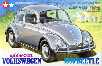 Німецький автомобіль 1/24 Volkswagen 1300 Beetle Tamiya 24136 , збірна модель автомобіль Жук Тамія TAM24136 фото