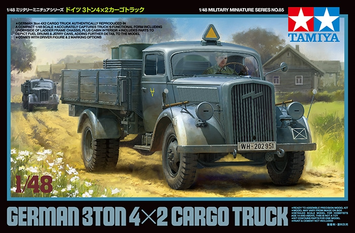 Німецька вантажівка 1/48 Opel Blitz Tamiya 32585 , збірна модель вантажівка Опель Бліц Тамія TAM32585 фото