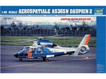 Французский поисково-спасательный вертолёт 1/48 Aerospatiale SA 365 N Dauphin 2 Trumpeter 02818 TR02818 фото