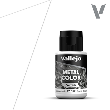 Глянцевый лак для металликов &laquo;Gloss Metal Varnish&raquo; 32 мл Vallejo Metal Color 77657 VAL 77657 фото
