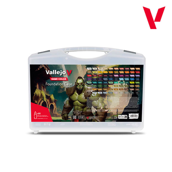 Набор красок &laquo;Основа&raquo; Foundation Case 80 шт Vallejo Game Color 72180 VAL 72180 фото